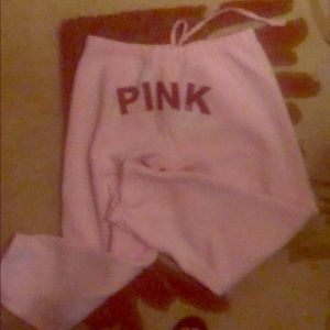 Pink-victoria’s secret, Small, pink, sweatpants